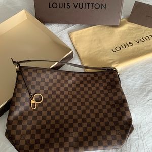 LOUIS VUITTON Damier Ebene Delightful MM